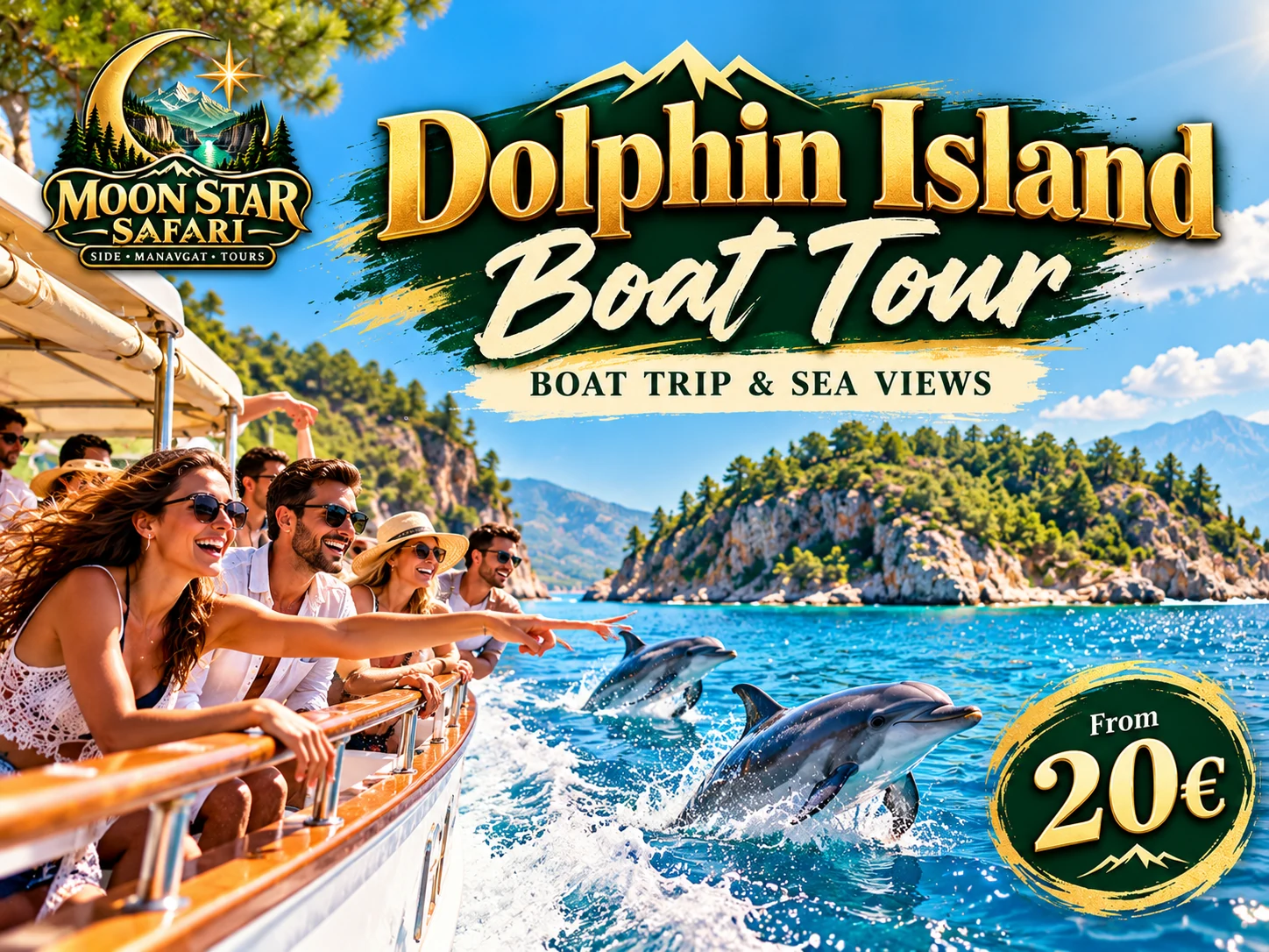 Dolphin Island Boat Trip