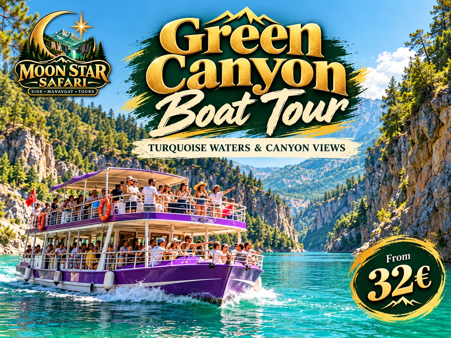 Green Canyon Boat Tour