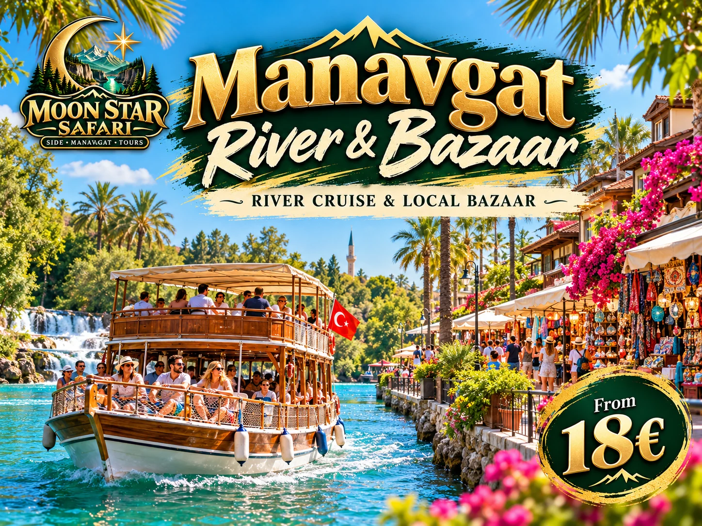 Manavgat River & Bazaar