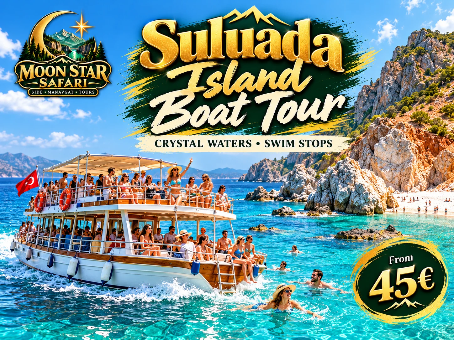 Suluada Island Boat Trip